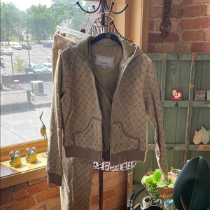 Wilsons Leather.   100% suede Hoodie Set. Posh leisure!?